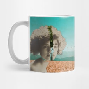 Green brain Mug